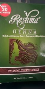 Reshma Henna Natural Dark Brown Semi Permanent Hair Color